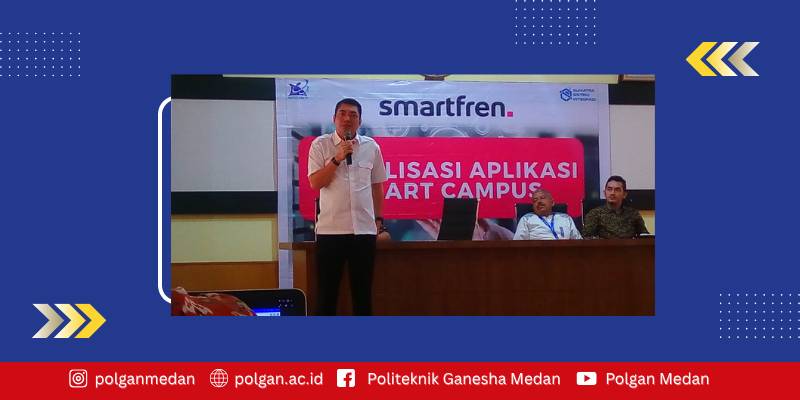 Kunjungan City fm di Politeknik Ganesha Medan