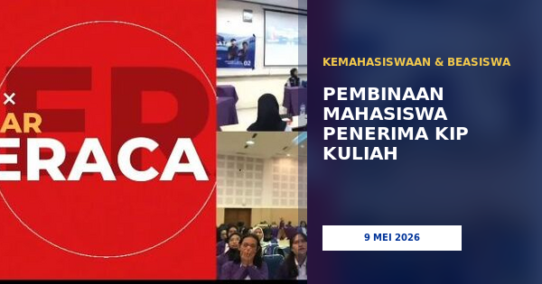 POLGAN Laksanakan Pembinaan Mahasiswa Penerima KIP Kuliah dan Beasiswa